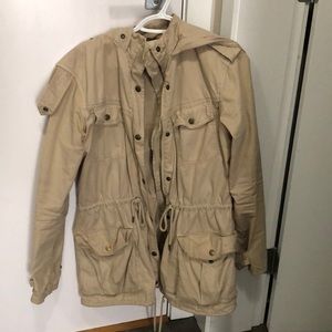 Talula beige cargo jacket